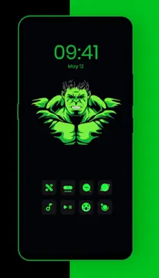 Phantom Dark EMUI 10 Theme android App screenshot 3